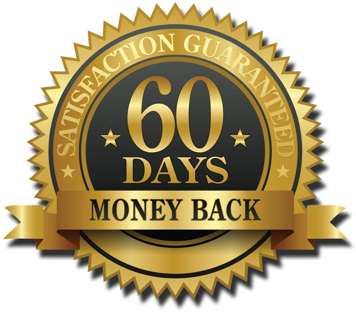 Vigor Peak 60-day satisfaction-guaranteed money-back seal